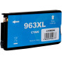 Cap de imprimanta pentru HP | 3JA27AE / 963XL | rem. | cyan | 25 ml | bulk
