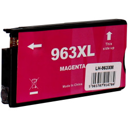 Cap de imprimanta pentru HP | 3JA28AE / 963XL | rem. | magenta | 25 ml | bulk
