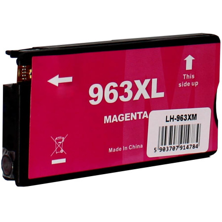 Cap de imprimanta pentru HP | 3JA28AE / 963XL | rem. | magenta | 25 ml | bulk