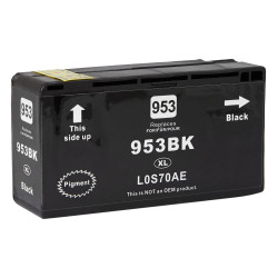 Cap de imprimanta pentru HP | L0S70AE / 953XL | rem. | negru | 50 ml | bulk