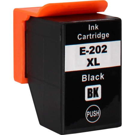 Cartus pentru Epson | C13T02G14010 / 202XL | negru | 20 ml | bulk