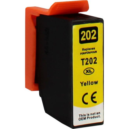 Cartus pentru Epson | C13T02H44010 / 202XL | galben | 13 ml | bulk