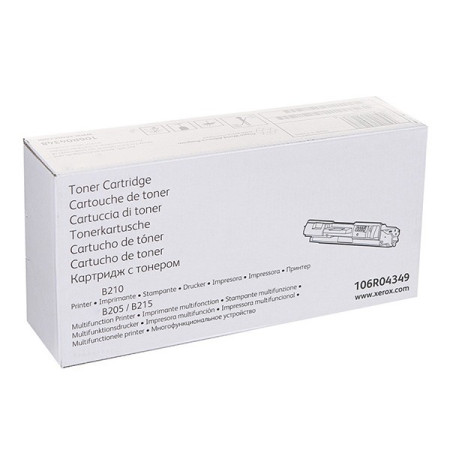 Xerox original toner 106R04349, black, 6000 (2x3000)str., dualpack typ
