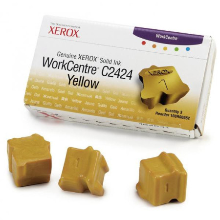 Xerox original ink 108R00662, yellow, 3400str., 3ks