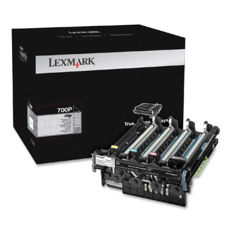 Lexmark original válec 70C0P00, 700P, black, 40000str.