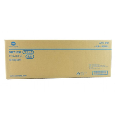 Konica Minolta original válec A9K70RD, DR-712K, black