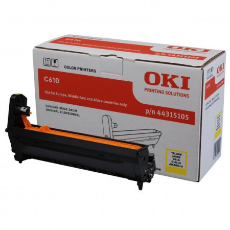 OKI original válec 44315105, yellow, 20000str.