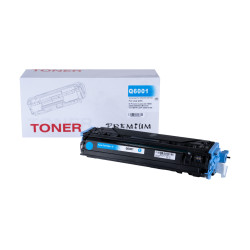 Încărcătură toner compatibilă Q6001A, 124A, 9423A004, CRG707, 2000 filelor pentru imprimante HP