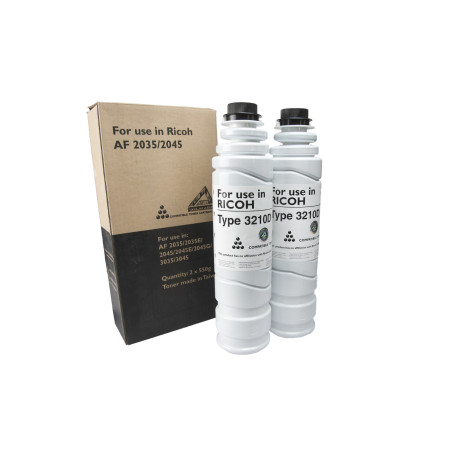 Încărcătură toner compatibilă 842078, Typ 3210D/Ricoh Aficio 2035/2045, 550g pentru imprimante Ricoh