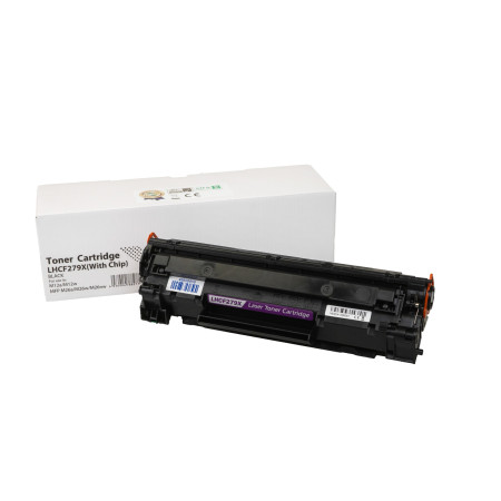 Încărcătură toner compatibilă CF279X, 79X, 2000 filelor pentru imprimante HP (Orink white box)
