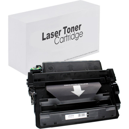 Toner pentru HP | Q7551X | negru | 13000 pag. | neutral box