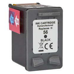 Cap de imprimanta pentru HP | C6656AE | rem. | negru | 20 ml | bulk