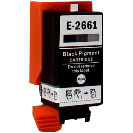 Cartus pentru Epson | C13T26614010 | negru | 6 ml | bulk