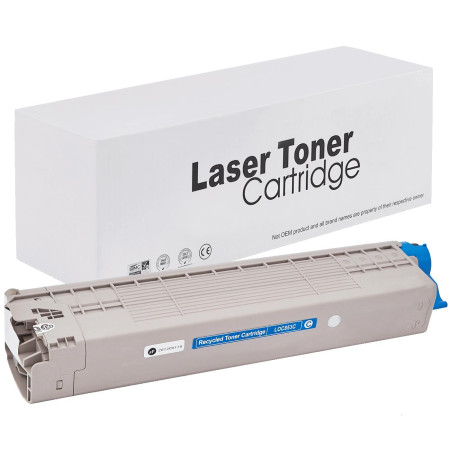 Toner pentru Oki | 45862839 | rem. | cyan | 7300 pag. | neutral box