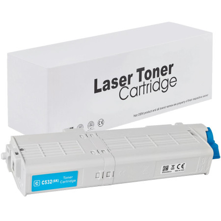 Toner pentru Oki | 46490607 | cyan | 6000 pag. | neutral box