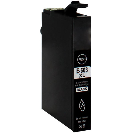Cartus pentru Epson | C13T03A14010 | negru | 13 ml | bulk
