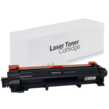 Toner pentru Brother | TN2510 | negru | 1200 pag. | neutral box