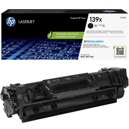 Toner Original HP Black, nr.139X, pentru LaserJet Pro 3002dn|LaserJet Pro 3002dw|LaserJet Pro 3002dwe|MFP 3102fdn|MFP 3102fdne, 