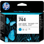 Cap Printare Original HP Black&Cyan, nr.744, pentru DesignJet Z2600|Z5600, , incl.TV 1.2incl.TV "F9J86A"