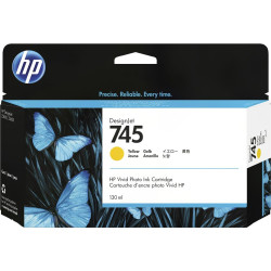 Cartus Cerneala Original HP Yellow, nr.745, pentru DesignJet Z2600|Z5600, 130ml, incl.TV 1.2incl.TV "F9J96A"