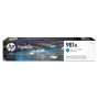 Cartus Cerneala Original HP Cyan, nr.981A, pentru PageWide 556dn|556xh|E55650dn|MFP 586z|586dn|586f|E58650z|E58650dn, 6k, incl.T
