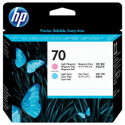 Cap Printare Original HP Light Magenta&Light Cyan, nr.70, pentru Design Jet Z3100|Z2100|Z5200|Z3200ps|Z5400|PhotoSmart B9180|918