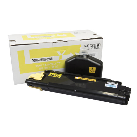 Încărcătură toner compatibilă 1T02NRANL0, TK5140Y, 5000 filelor pentru imprimante Kyocera (Orink white box)