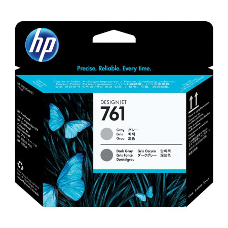 Cap Printare Original HP Gray, nr.761, pentru Design Jet T200|T100, , incl.TV 1.2incl.TV "CH647A"