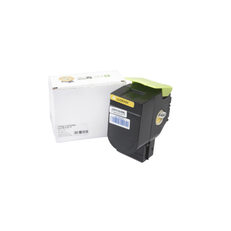 Încărcătură toner compatibilă 80C2SY0, 802SY, WITHOUT CHIP, 2000 filelor pentru imprimante Lexmark (Orink white box)