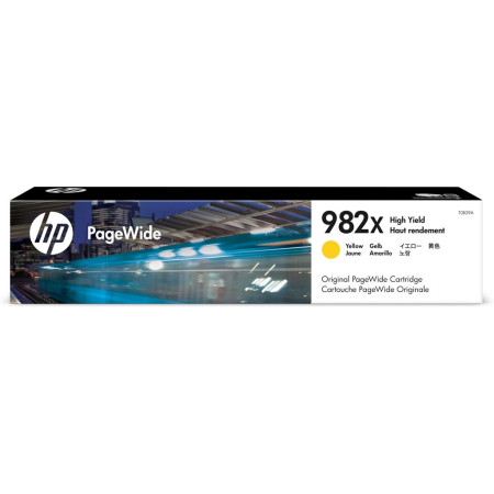 Cartus Cerneala Original HP Yellow, nr.982X, pentru PageWide 765dn|785f|785+|785zs|780dn|780dns, 16k, incl.TV 1.2incl.TV "T0B29A