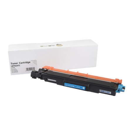 Încărcătură toner compatibilă TN247C, TN227C, TN253C, 2300 filelor pentru imprimante Brother (Orink white box)