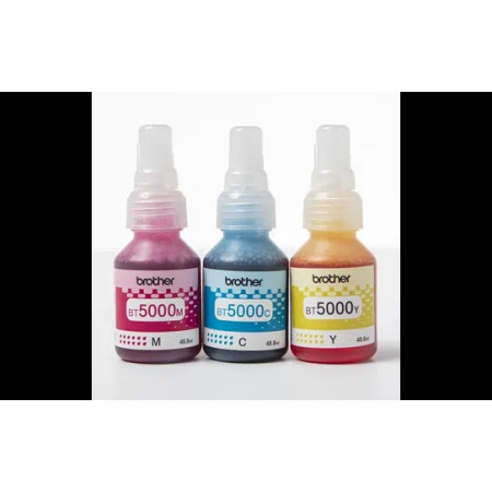 Combo-Pack Original Brother CMY,BT5000CLVAL, pentru DCP-T300|T310|T510|T500|T700|MFC-T910, 15K, incl.TV 1.2 RON, "BT5000CLVAL"