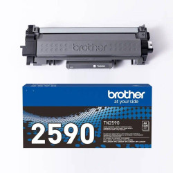 Toner Original Brother Black, TN2590, pentru HL L2402|L2622|L2802|L2442|L2460|L2640|L2862 Cu CHIP, 1.5K, incl.TV 1.2 RON, "TN259