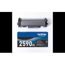 Toner Original Brother Black, TN2590XL, Pentru HL L2402|L2622|L2802|L2442|L2460|L2640|L2862, CU CHIP, 3K, incl.TV 1.2 RON, "TN25
