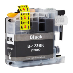 Cartus pentru Brother | LC123BK | negru | 16 ml | bulk
