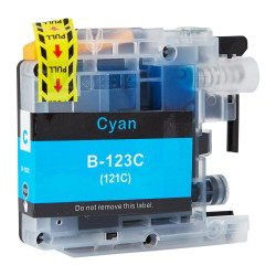 Cartus pentru Brother | LC123C | cyan | 10 ml | bulk