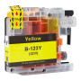 Cartus pentru Brother | LC123Y | galben | 10 ml | bulk