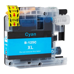 Cartus pentru Brother | LC125XLC | cyan | 15 ml | bulk