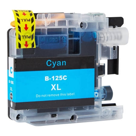 Cartus pentru Brother | LC125XLC | cyan | 15 ml | bulk