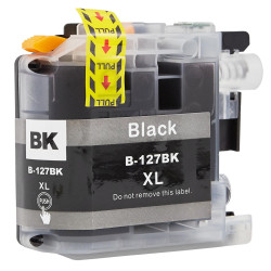 Cartus pentru Brother | LC127XLBK | negru | 28 ml | Smart Print