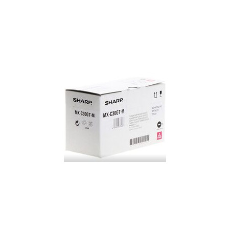 Toner Original Sharp Magenta,MXC30GTM, pentru MXC250|MXC300|MXC301|MXC303|MXC304, 6K, incl.TV 1.2 RON, "MXC30GTM"