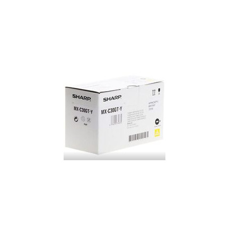 Toner Original Sharp Yellow,MXC30GTY, pentru MXC250|MXC300|MXC301|MXC303|MXC304, 6K, incl.TV 1.2 RON, "MXC30GTY"
