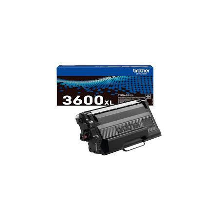 Toner Original Brother Black, TN3600XL, pentru HL-L5210|L6210|L6140|DCP-L5510|MFC-l5510|L5710|L6710|l6910, 6k, incl.TV 1.2incl.T