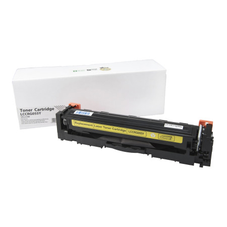 Încărcătură toner compatibilă 3013C002, CRG055Y, WITHOUT CHIP, 2100 filelor pentru imprimante Canon (Orink white box)