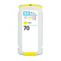 Cartus Cerneala Original HP Yellow, nr.70, pentru Design Jet Z3100|2100|3200|5200|75400, 130ml, incl.TV 1.2incl.TV "C9454A"