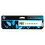 Cartus Cerneala Original HP Yellow, nr.980, pentru Office Jet X555dn|555xh|585dn|585f|585z, 6.6k, incl.TV 1.2incl.TV "D8J09A"