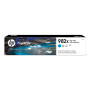 Cartus Cerneala Original HP Cyan, nr.982X, pentru PageWide 765dn|785f|785+|785zs|780dn|780dns, 16k, incl.TV 1.2incl.TV "T0B27A"