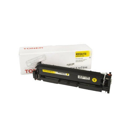 Încărcătură toner compatibilă W2032A, 415A, 3013C002, CRG055Y, WITHOUT CHIP, 2100 filelor pentru imprimante HP