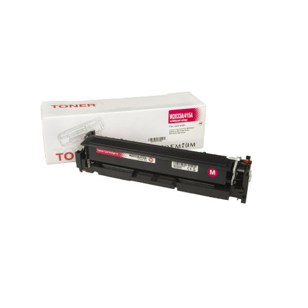 Încărcătură toner compatibilă W2033A, 415A, 3018C002, CRG055M, WITHOUT CHIP, 2100 filelor pentru imprimante HP