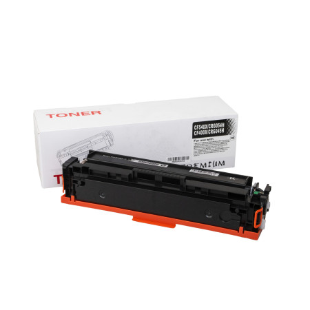 Încărcătură toner compatibilă CF540X, 203X, CRG054HBK, 3028C002, CF400X, 201X, CRG045HBK, 1246C002, 3200 filelor pentru impriman
